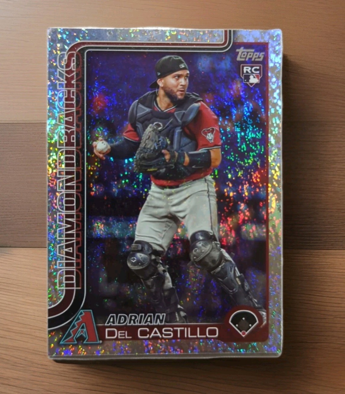 2025 Topps Series One Adrian Del Castillo RC #226 Holo Foil Arizona Diamondbacks