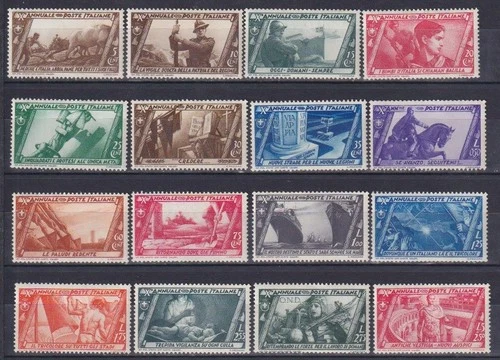 ITALY 1932 March on Rome complete def. set  MNH - cat. $ 750 / M800
