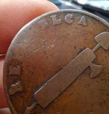 6 Tornesi 1799 RRR “REPUBBLCA” Napoli Sicilia Palermo Rame Grana Tari 120