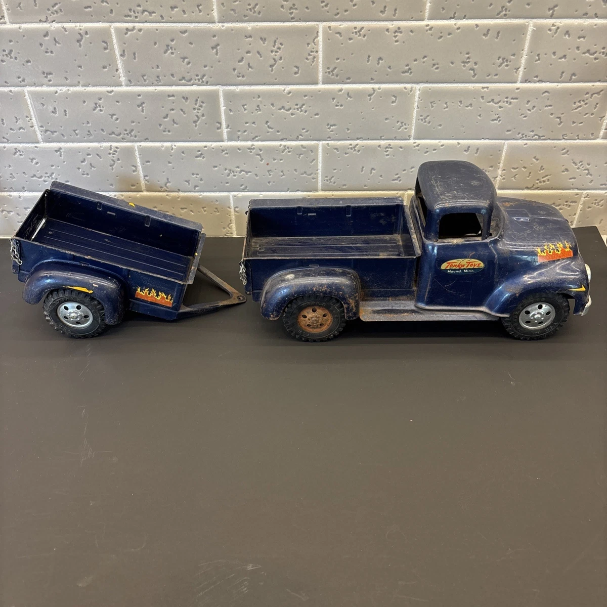 Las mejores ofertas en Camiones Diecast Tonka Blue Vintage