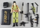 GI Joe 25th Anniversary 50th Lady Jaye Figure Loose Complete with ProTech case