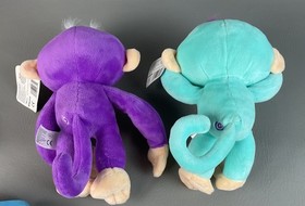 New Fingerlings Small 9&rdquo; Plush Black Monkey Toy Lot Of 5 No Sound