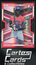 Diego Ortiz 2023 Elite Extra Edition #182 Prime Numbers A Die Cut DPL 107/200