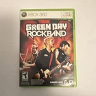 Green Day: Rock Band Xbox 360 MTV Games Manual Multiplayer Online Play