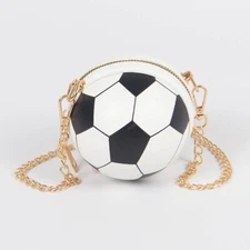 Kid/ Teen/ Women's Soccer Ball Mini Crossbody Bag