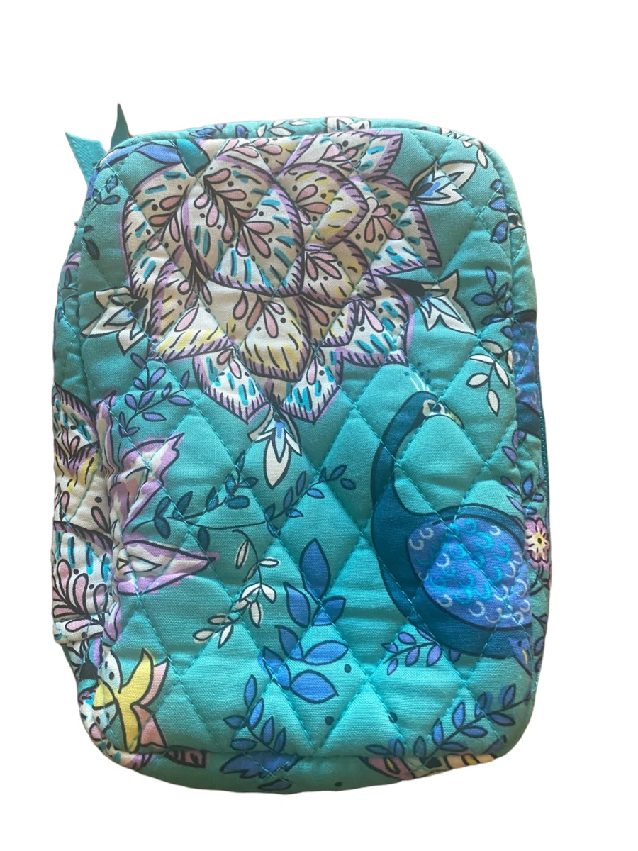 Vera Bradley Peacock Garden Jewelry Folio for rings earrings
