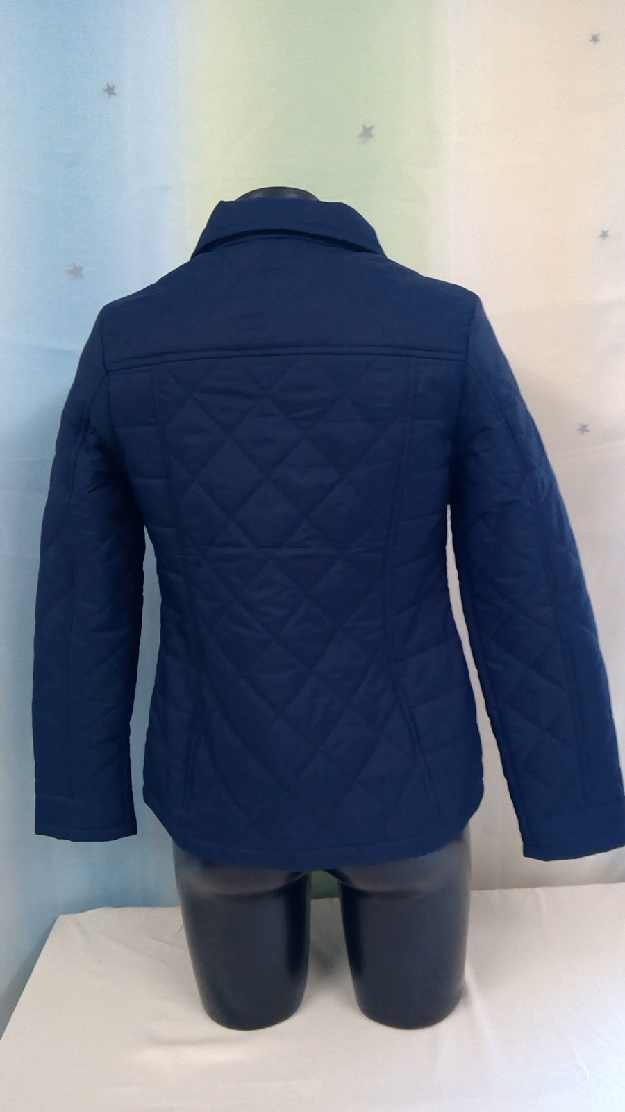 Bon Marche Ladies Zip Front Navy Blue Jacket, Size 10 CG C19 eBay