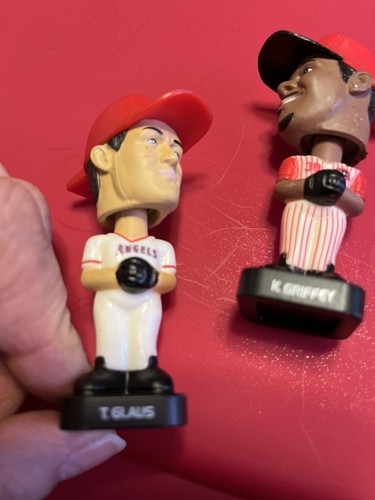 Mini 3" Bobbleheads Ken Griffin n Troy Glaus - Picture 3 of 3