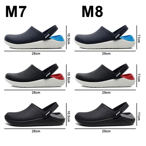 Classic Sandal Clogs Crocs Lightweight Beach Slipper Holiday Slip Shoes Size UK - Picture 16 of 32