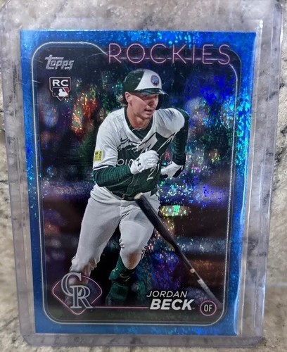 2024 Topps Update Jordan Beck Rookie Blue /999 #US269
