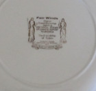 Fair Winds Copper English Transferware Dinner Plate Alfred Meakin 10.5" Salem — photo 8