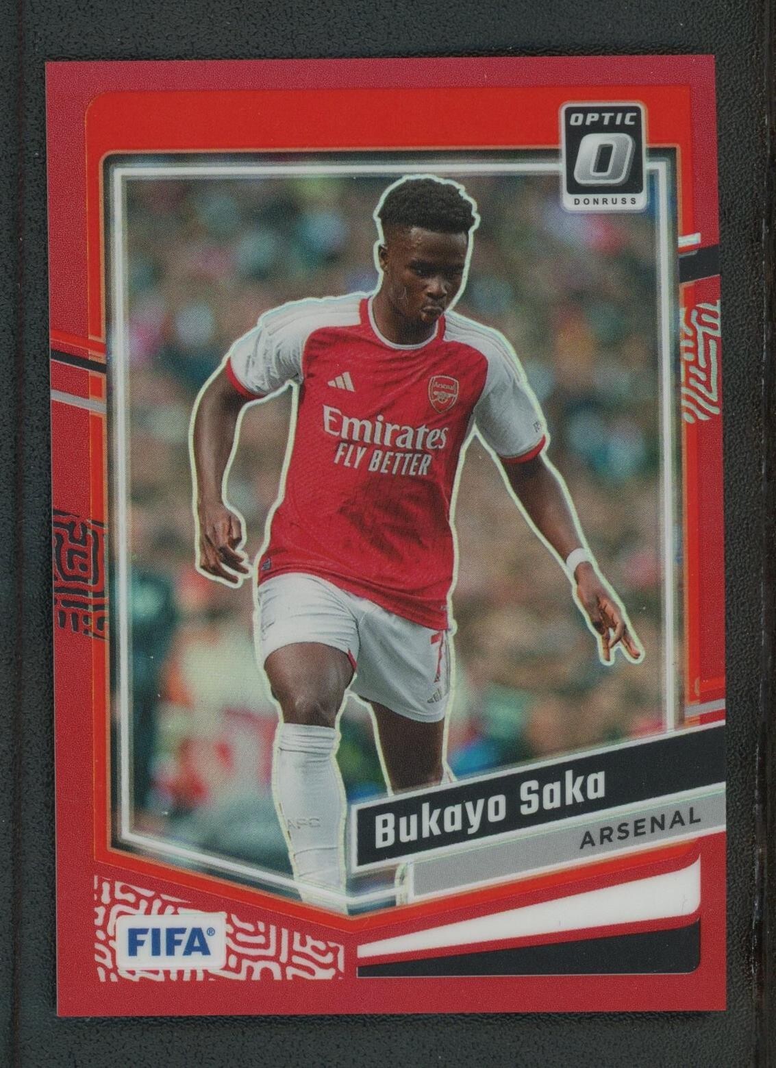 2023-24 BUKAYO SAKA 179/299 PANINI DONRUSS OPTIC FIFA RED