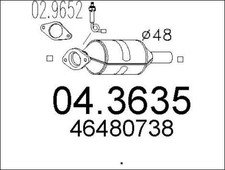 Catalyseurs Fiat PALIO