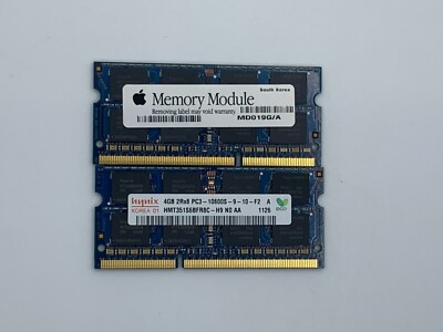 RARE Apple Mac 2011 8GB DDR3 1333MHz PC3-10600S RAM (HMT351S6BFR8C-H9; MD019G/A)