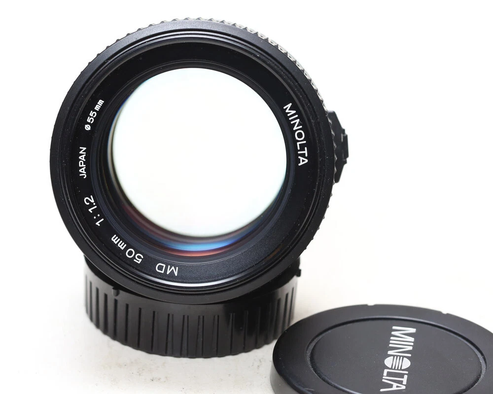 Minolta 50mm Focal f/1.2 Camera Lenses for sale | eBay