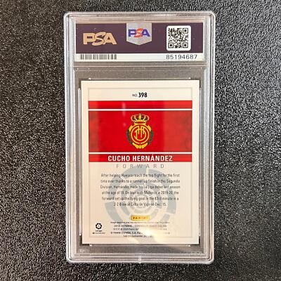 2019-20 Panini Chronicles #398 Cucho Hernandez Signed Card AUTO 10