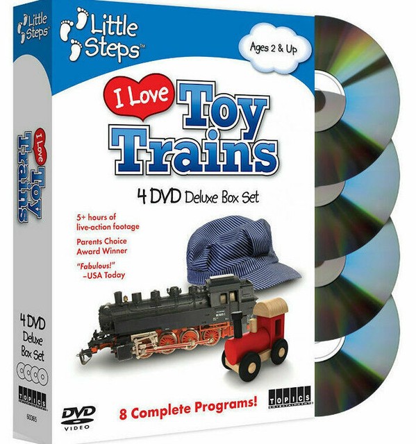 I Love Toy Trains (DVD, 4Disc Set) for sale online eBay