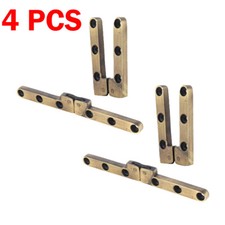 4pcs 90-degree Flap  Long-Lasting Scissors Hinge For Cabinet Hardware Accessory