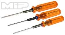 MIP Hex Ball End Driver Wrench Set Gen 2 Metric  3 Pack 2.0mm 2.5mm 3.0mm 9606