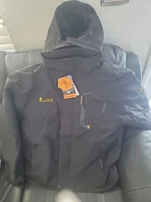 MOERDENG Unco & Boror VATOR Ski Snow Winter Jacket Waterproof Men's L Black