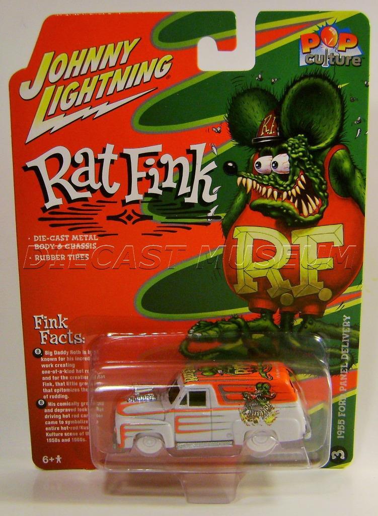 1955 '55 FORD PANEL DELIVERY RAT FINK R.F. JOHNNY WHITE LIGHTNING