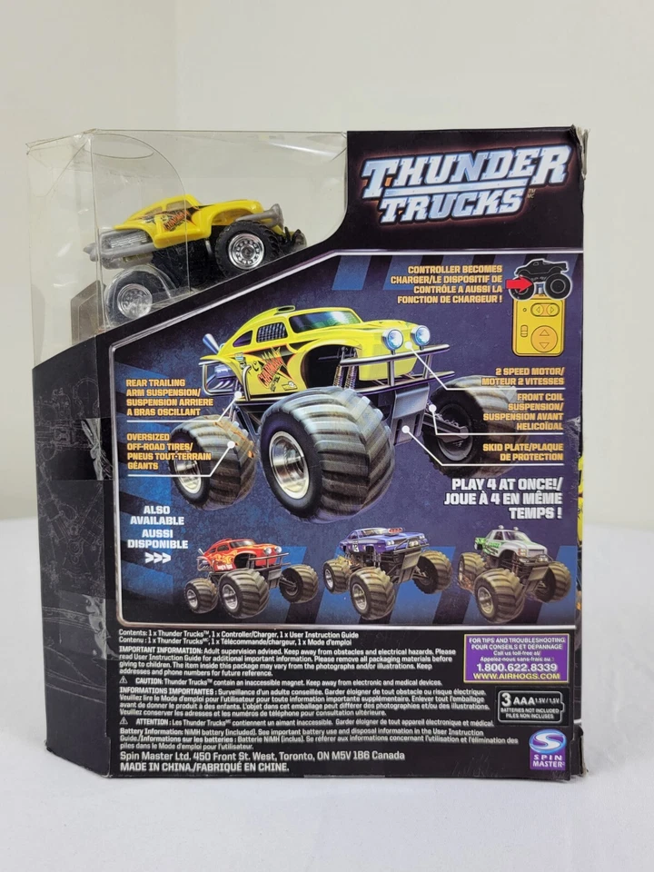 AIR HOGS THUNDER TRUCKS BAJA BEETLE MICRO RC TRUCK Chapman Racing TOMY 2009 - Image 3 of 4
