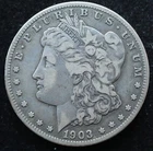 KAPPYSCOINS GF460 1903S NICE VF VERY FINE  MORGAN DOLLAR