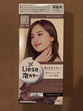 KAO LIESE Prettia Creamy Bubble Foam Hair Dye Kit ( Airy Brown )