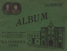 1922 Book: Photo Album Of The Merced Church. Havana, Cuba... Gre3at Condition.
