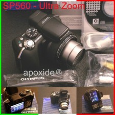 OLYMPUS® SP-560 ULTRA ZOOM™ 18X★8MP HRES RAW STABILIZED BRIDGE CAMERA★AUTO