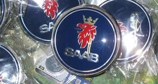 New for 99-11 Saab 9-5 9-3 9-4X 9-7X Trunk Badge Emblem Logo 2 Pin 68mm 2.677"