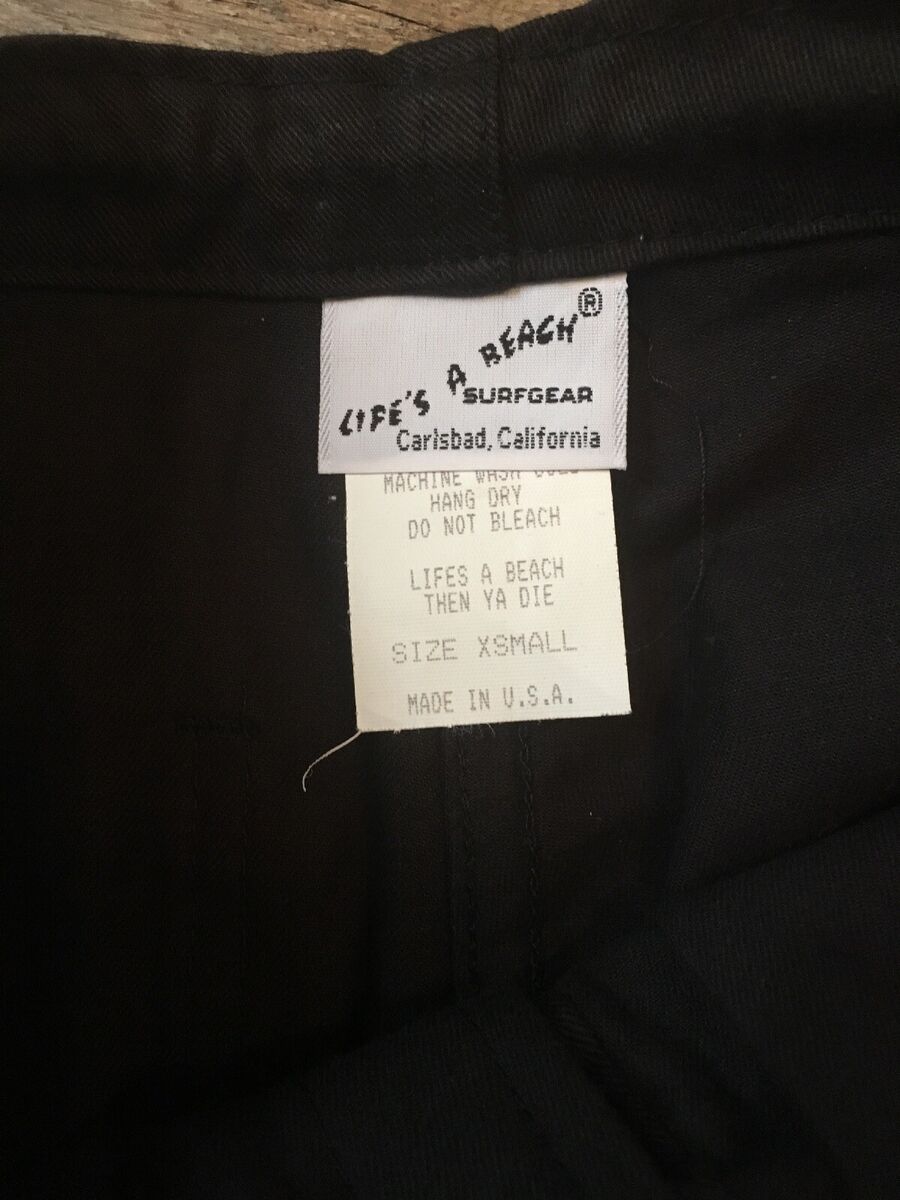 Vtg Retro 80s 90s Lifes A Beach Shorts Bad Boy Club Skate Vtg Retro 80s 90s Lifes A Beach Shorts Bad Boy Club Skate