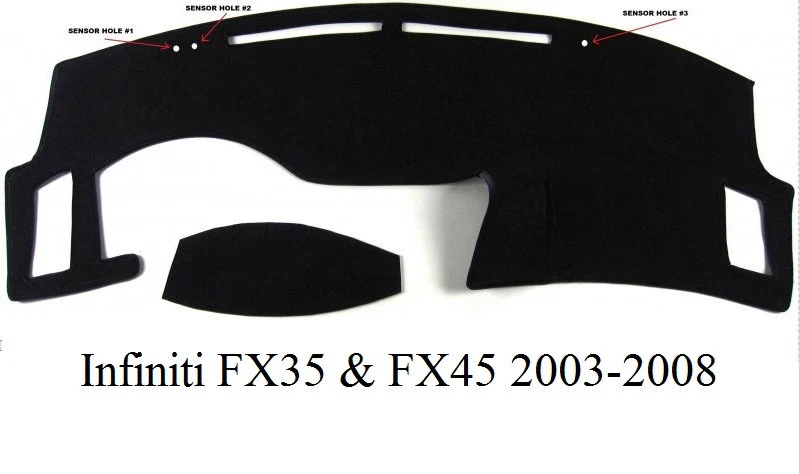 Cubierta de tablero de gamuza Mazda ajuste personalizado - disponible para la mayoría de los modelos - 3 colores S1MZ Foto 4 de 4