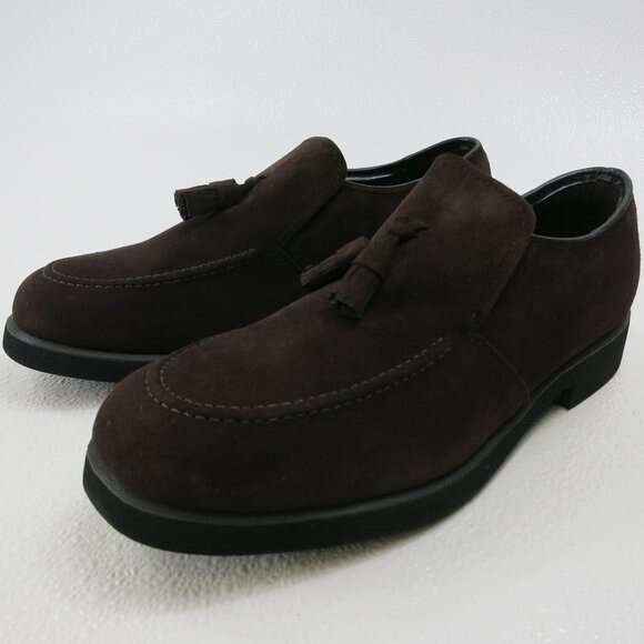 Genuine Hush Puppies Suede Leather Comfort Casual Loa… Gem