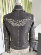 ❤️ Lamb Leather Jacket   Gipsy  Anything Is Possible❤️very Rare ❤️