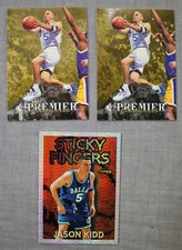 3) Jason Kidd 1994-95 SP Gold Foil Card #2 Rookie Sticky Fingers Insert