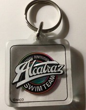 Llavero de recuerdo del equipo de natación de la Penitenciaría Federal de Alcatraz - San Francisco, CA