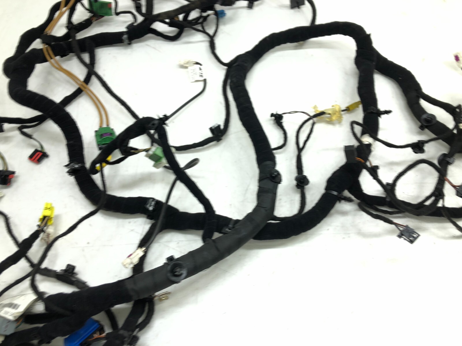 2014-2019 MASERATI GHIBLI SQ4 INSTRUMENT PANEL DASH WIRING HARNESS OEM.