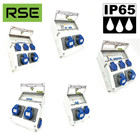 ROZDZIELACZ KEMPINGOWY ROZDZIELACZ ŚCIENNY KOMPLETNY PRZEWODOWY CEE 16A 230V Z CAMPING S...