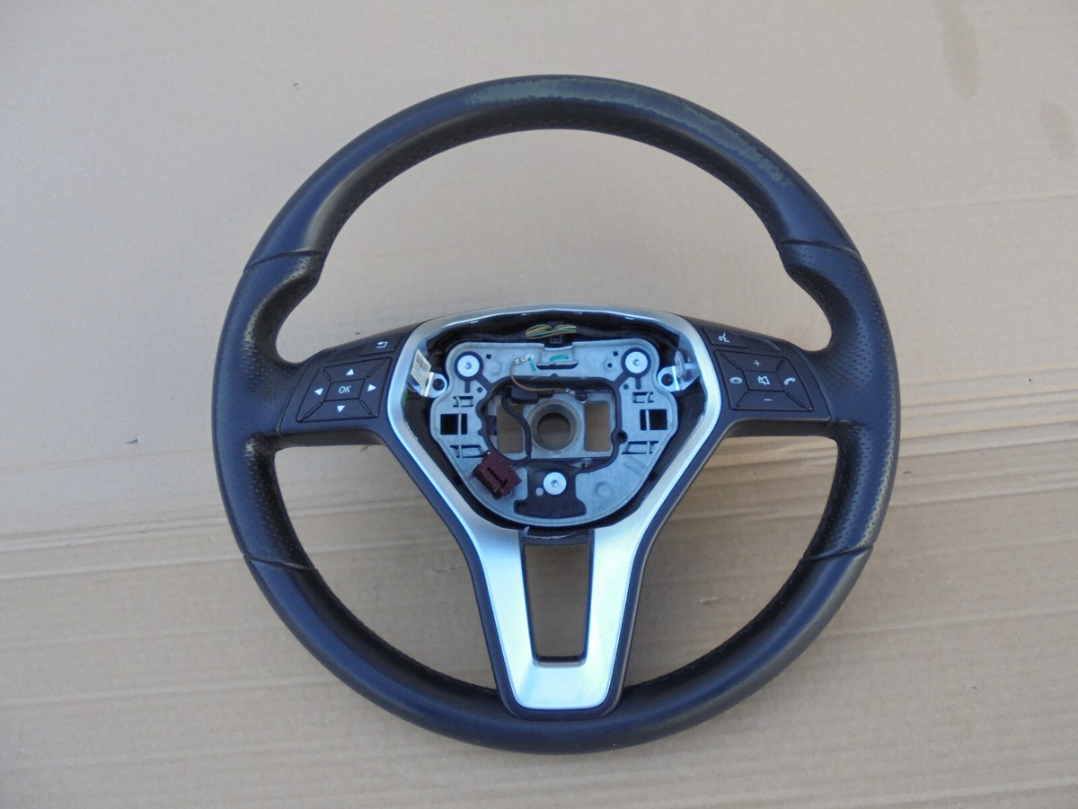 Mercedes W204 W212 W176 Lederlenkrad Multifunktionslenkrad Lenkrad  