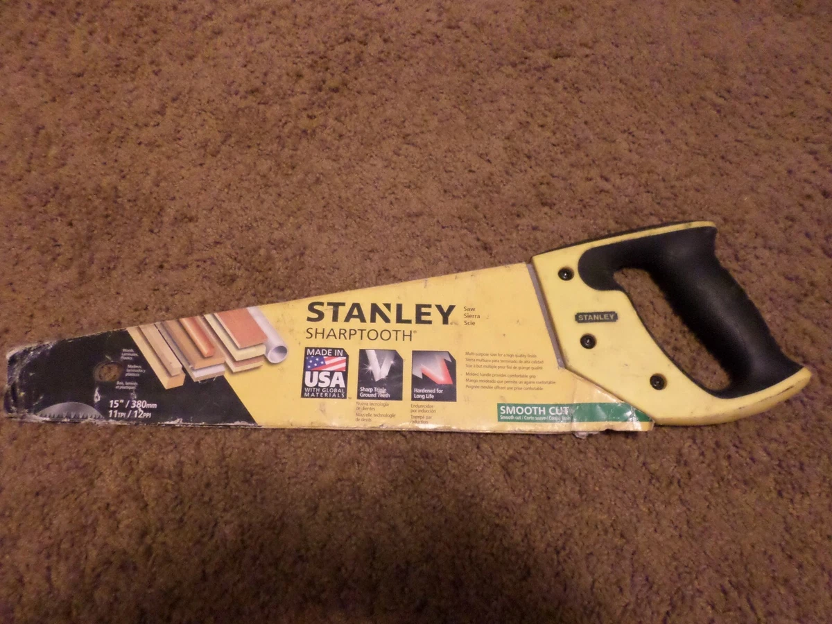 Stanley smooth cut saw deals