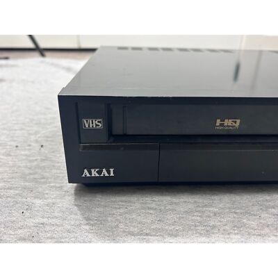 AIKI　アイキ　VHS VCR AKAI VS-220U Vhs HQ High Quality DX3 HEAD DIGITAL TRACK | eBay