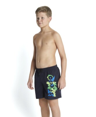 Costume Da Bagno Speedo Challenge 15 Bambini - Pantaloncini Idrorepellenti Con Tasca Drenante - Foto 9