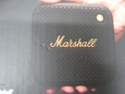 Marshall Willen Portable Water-Resistance Bluetooth Speaker - Black & Brass