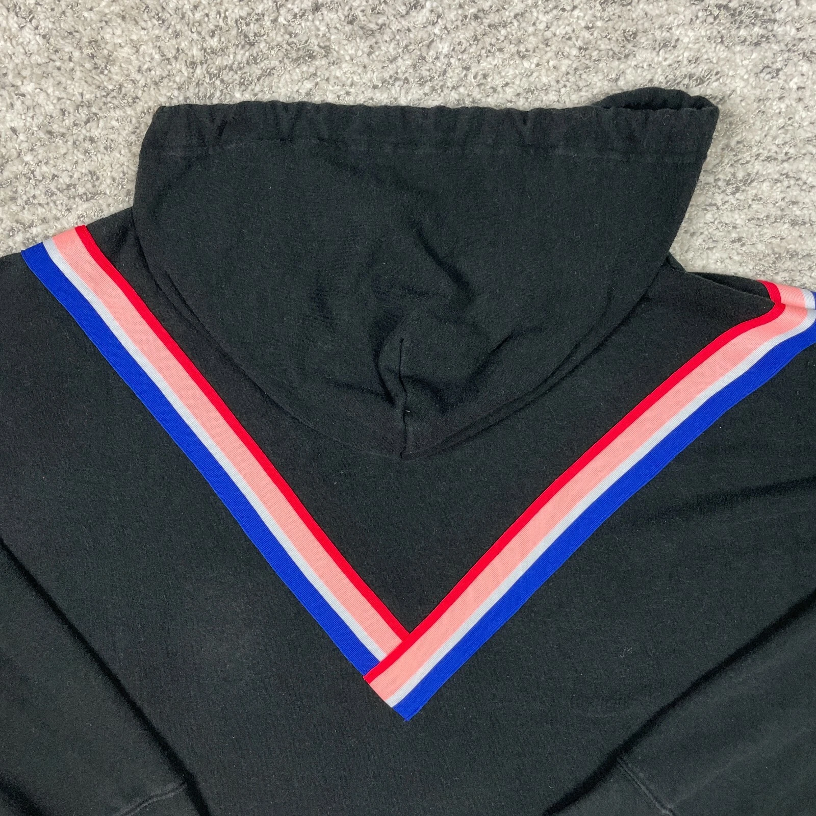 UNDERCOVER Felpa con cappuccio ROSA Victorias Secret donna maglione medio *CERNIERA ROTTA*