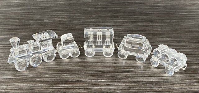 swarovski train set