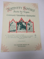 Charles Raymond Cronham The Journey to Bethlehem Organ Sheet Music Christmas