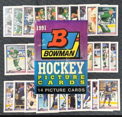 1991-92 Bowman Trading Cards Complete Your Set U Pick Wayne Gretzky 1/2
