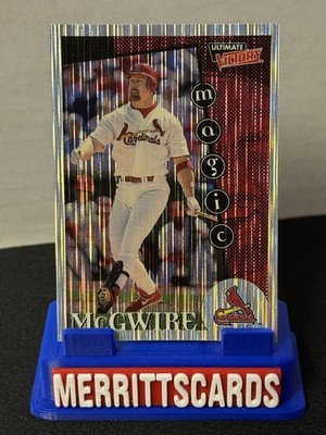 Mark McGwire 1999 Upper Deck Ultimate Victory #179 - Magic Rain Refractor