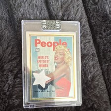 Marilyn Monroe Cover Girl World's Speediest Woman Non-Sport Trading Card 1953